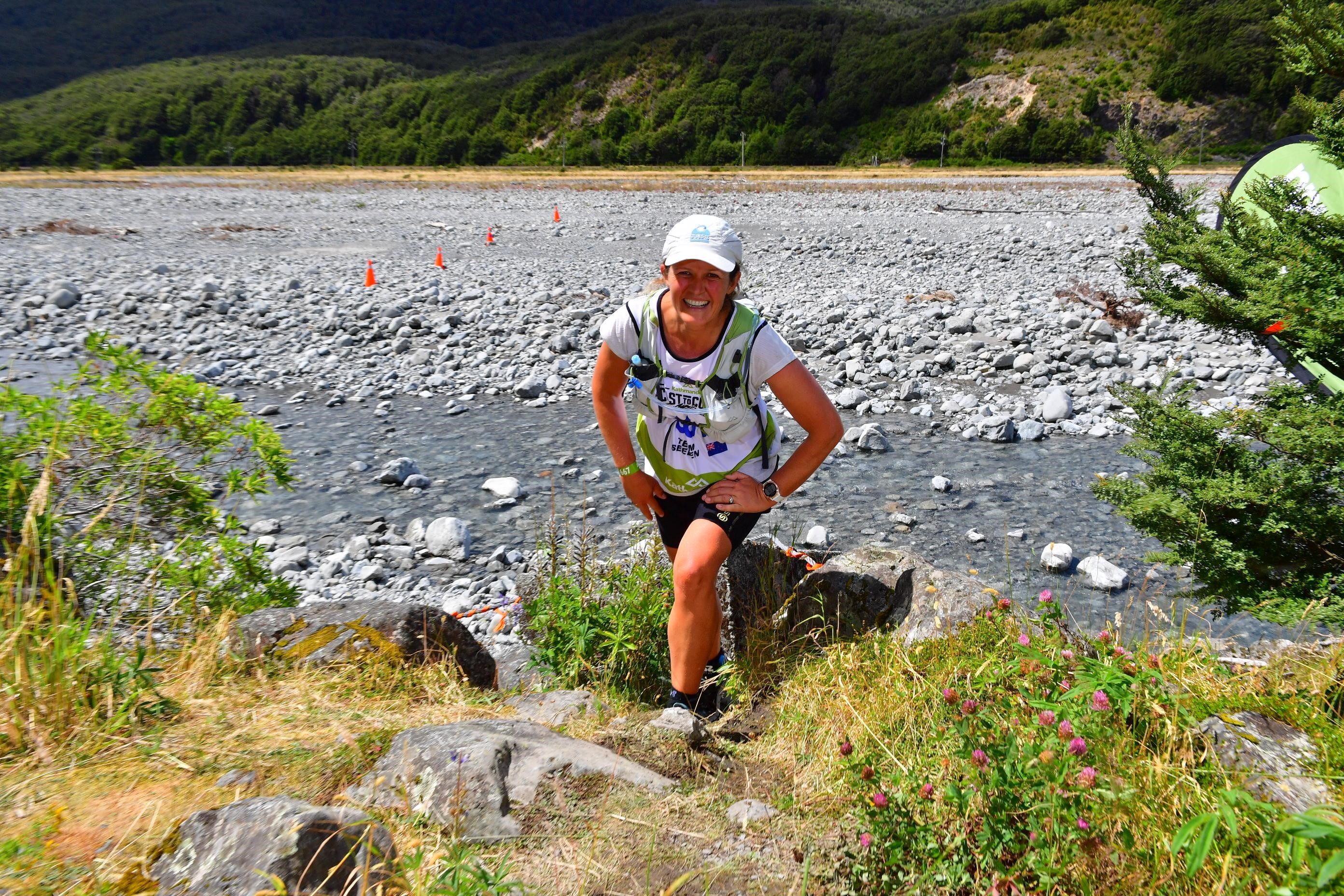 Mary Seelen trained for the run leg of the Kathmandu Coast to Coast.