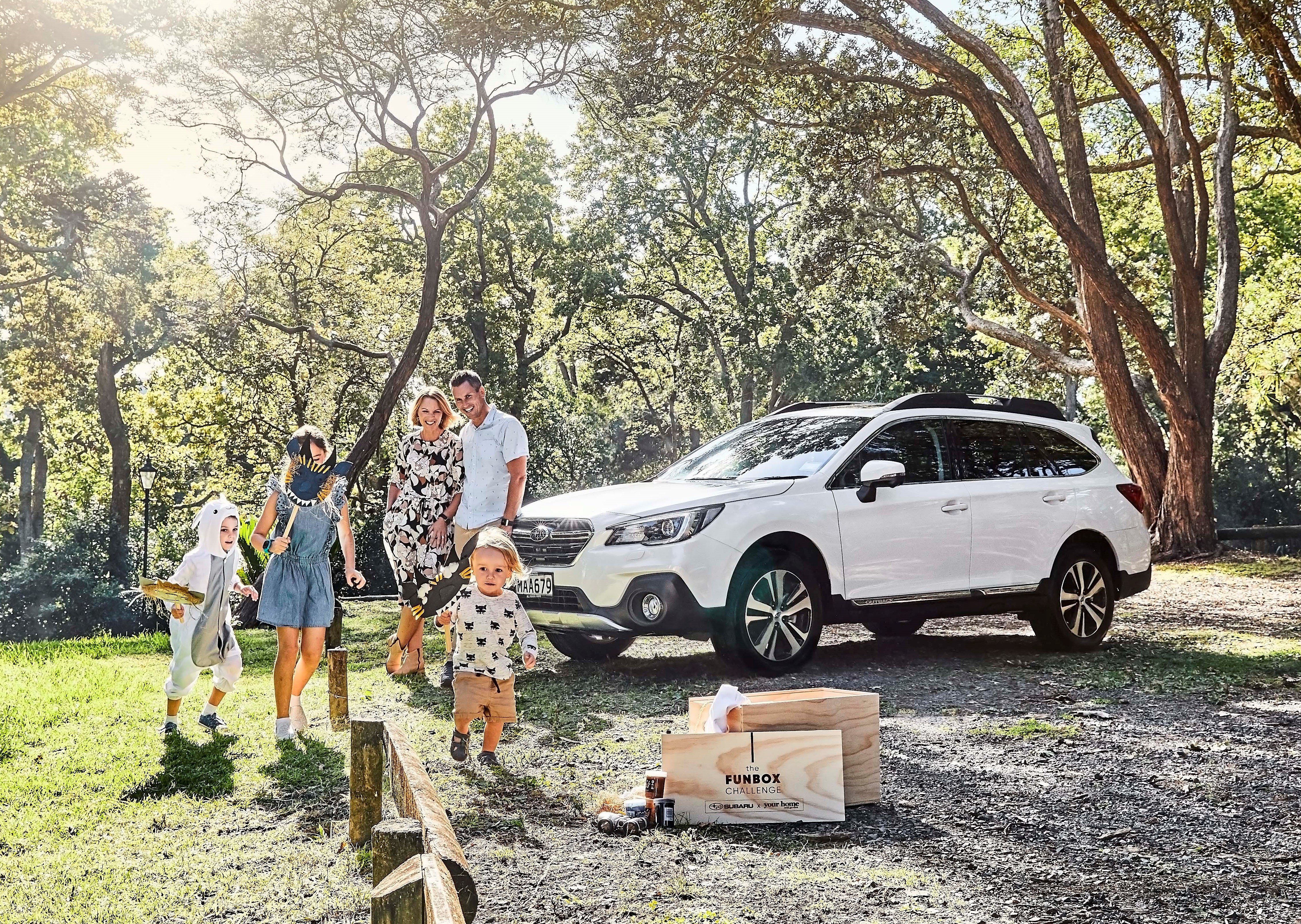Subaru Outback is built for family adventures.