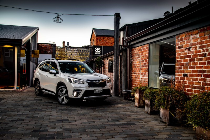 Subaru Forester e-Boxer Hybrid is the perfect match for all conditions.