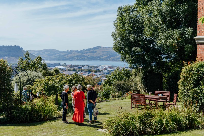 NZ house and garden tours Dunedin