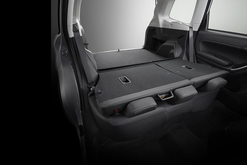 Forester one touch folding seats full