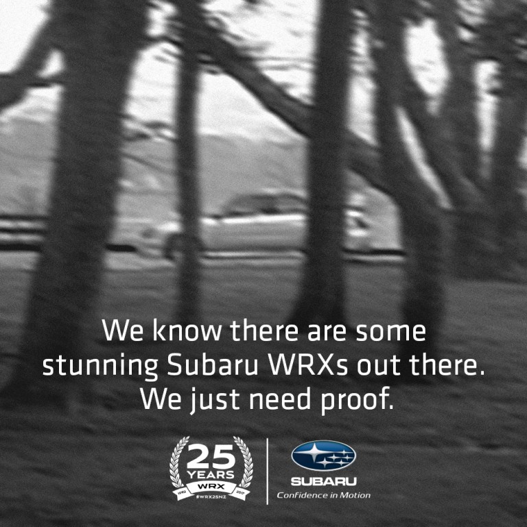 Subaru of New Zealand is searching for the 25 best WRXs in New Zealand.
