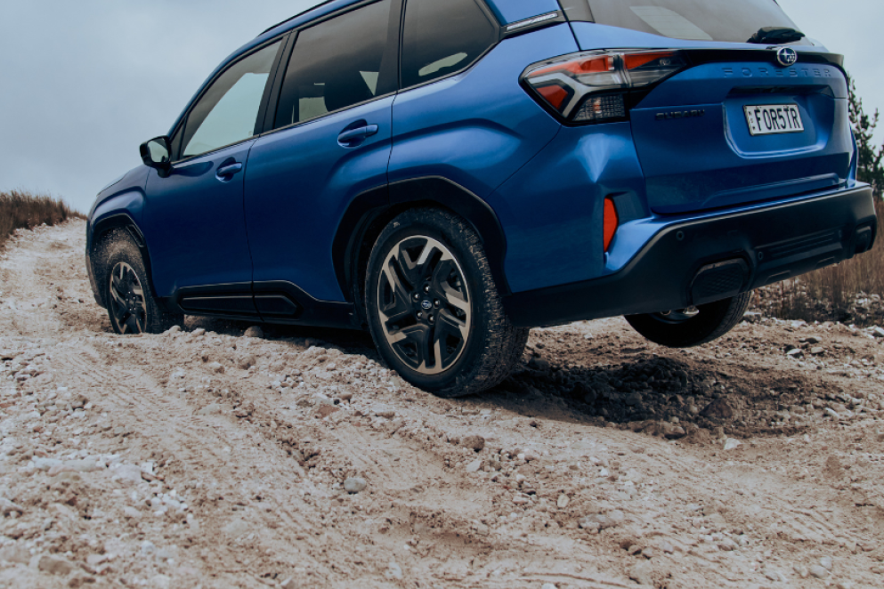 All-new Subaru Forester tackles challenging terrain