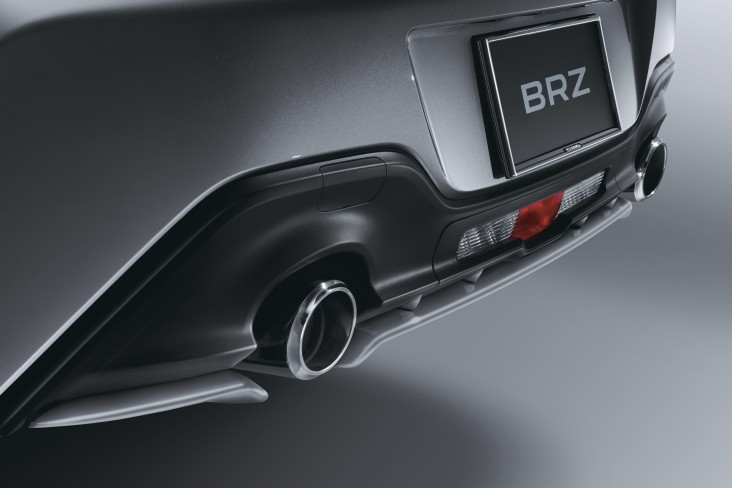 BRZ25 Rear Under Diffuser (silver)
