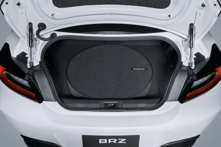 BRZ25 Spare Wheel cover and mat.