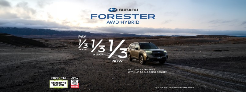 Forester Hybrid Offer Banner