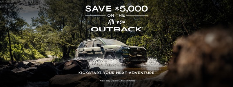 Outback Save $5k Offer Banner