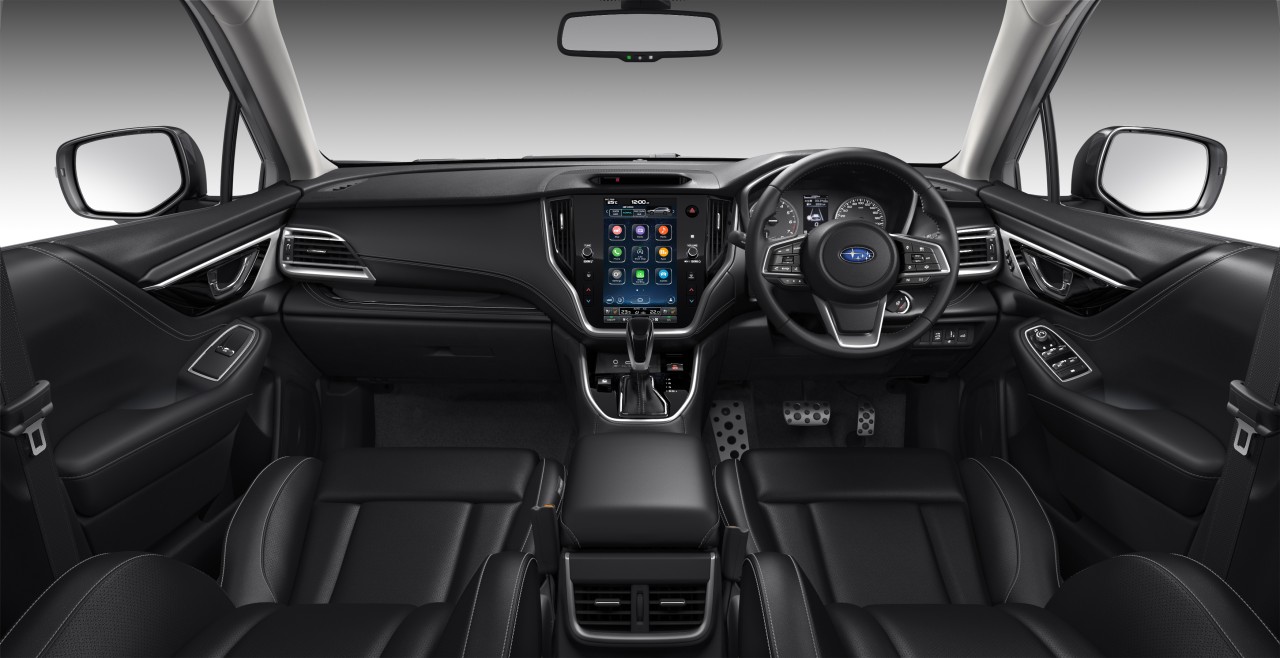 The 2023 Subaru Outback XT Special Edition interior with napper leather
