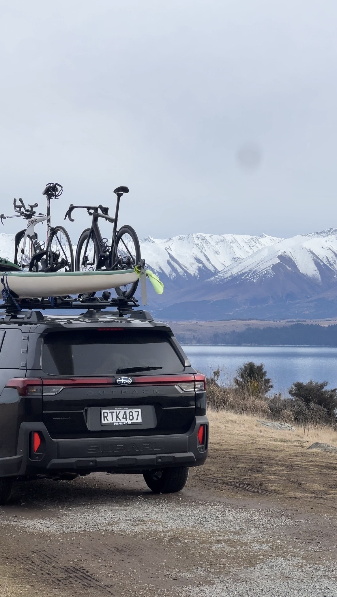 Subaru ambassador Max Brown is training for the 2027 Coast to Coast which means his Subaru Outback is often loaded with adventure gear.