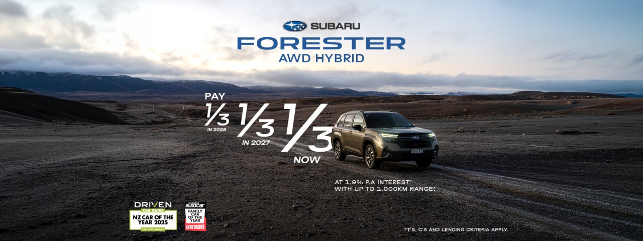 Forester Hybrid Offer Banner