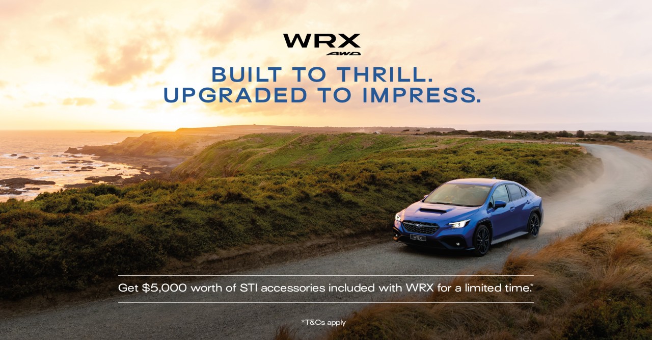 WRX STI Pack Offer Web Banner