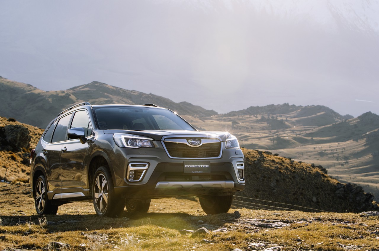 The Subaru Forester SUV almost doubled sales results in 2019 and will be available as an eBoxer Hybrid later in 2020. 