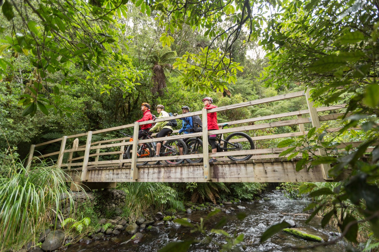 TCB have trails to suit all levels, including the Old Coach Road in Ohakune. 