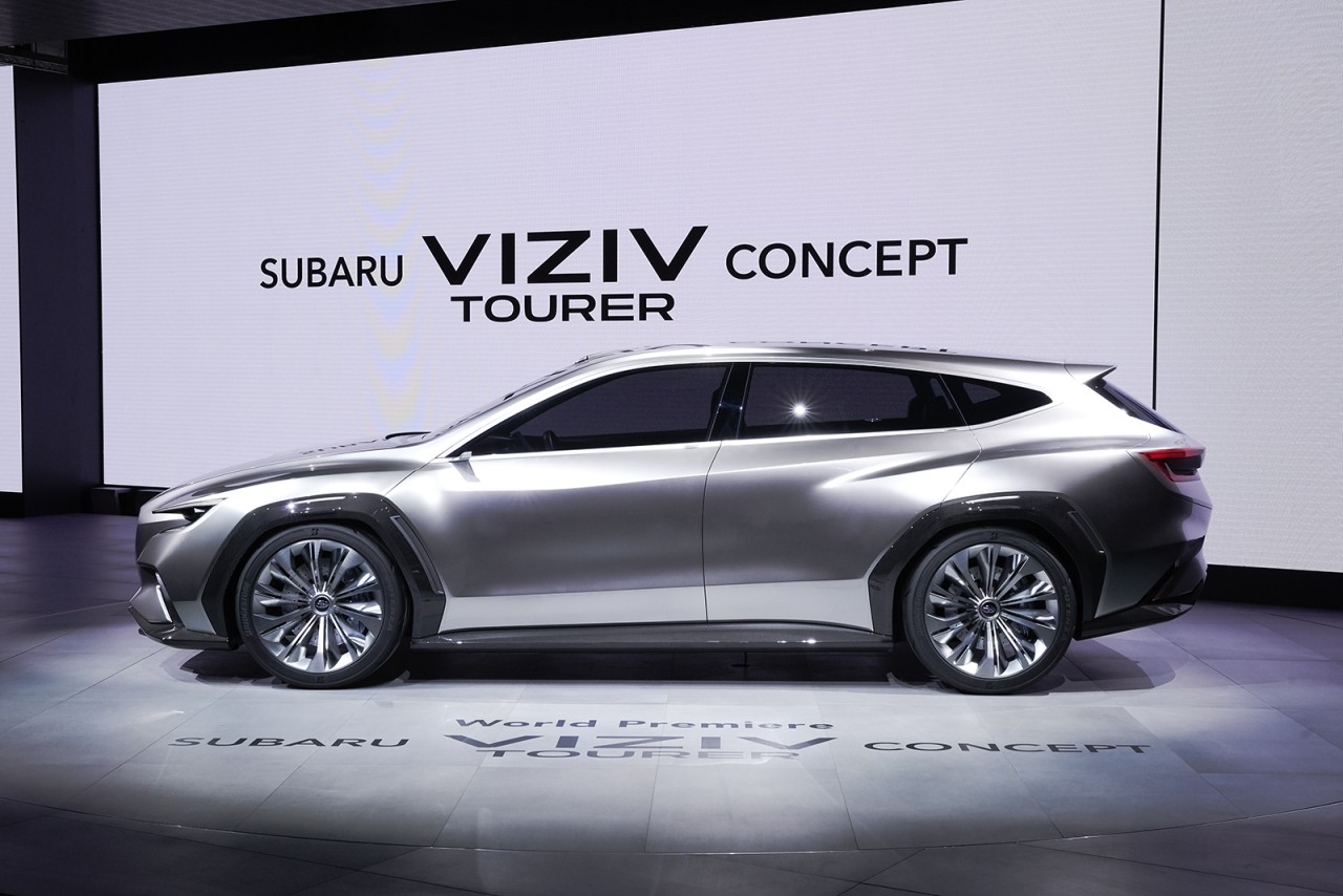 Subaru Corporation has unveiled the Subaru VIZIV* Tourer Concept at the 88th Geneva International Motor Show, today.