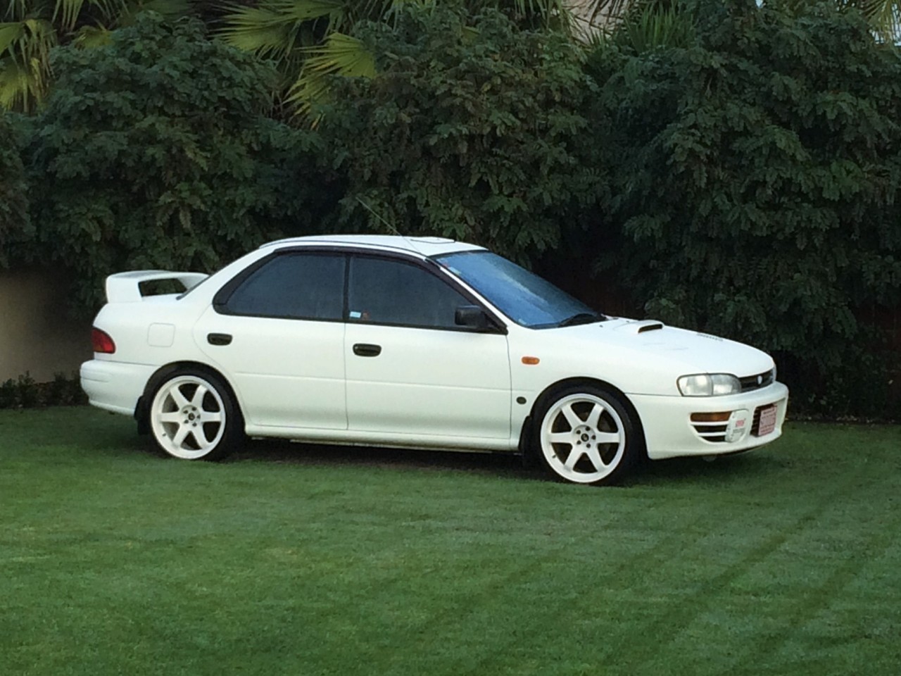 Chris Watt's 1995 Subaru WRX RA is one of the 25 WRX competition winners.