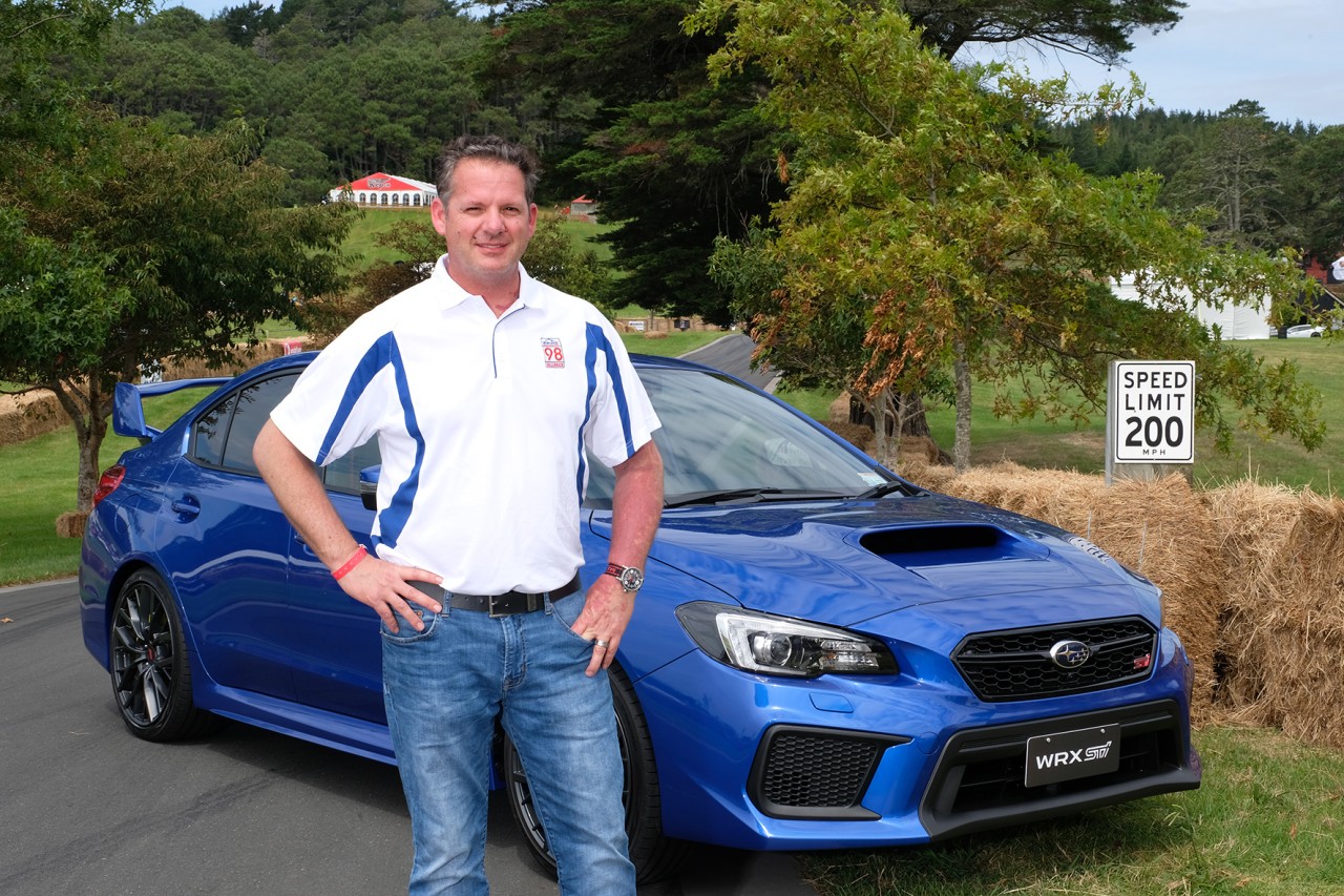Head to Subaru's new Facebook page to see eight-time Pikes Peak International Hill Climb winner Paul Dallenbach taking a Subaru WRX STi for a spin up the Leadfoot Festival driveway. PHOTO: GEOFF RIDDER