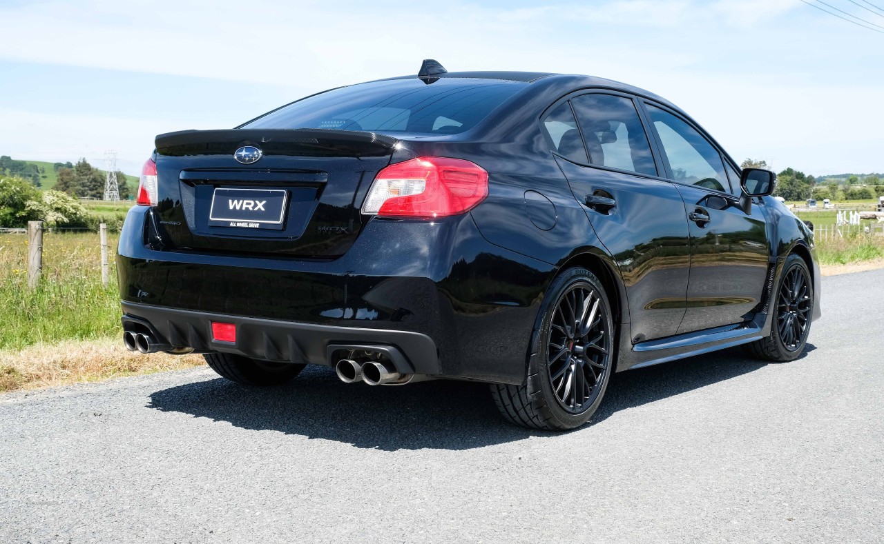 There are only five Subaru WRX Black Editions available in New Zealand.