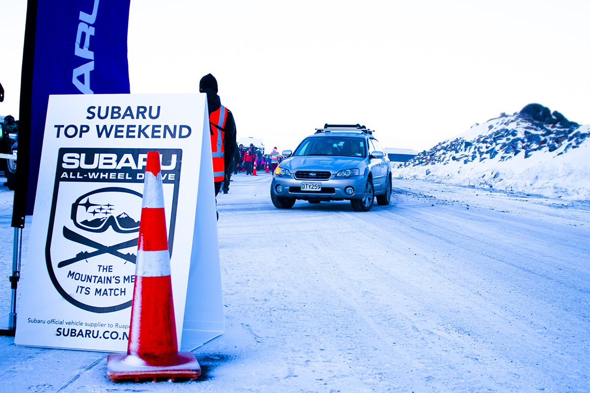 Subaru Top Weekend at Turoa last year. PHOTOS PAUL BRUNSKILL