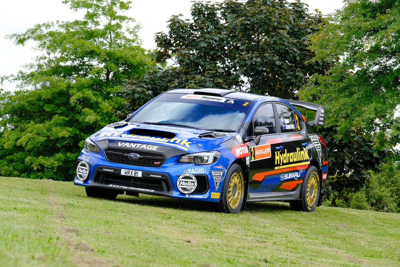 This is Hunt's sixth year rallying the Subaru WRX STi, which makes it a tried and proven package. PHOTO: GEOFF RIDDER.