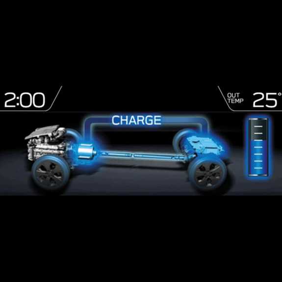e-Boxer Hybrid charging on the go