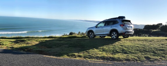 2020 Forester specification shown with optional accessories sold separately.