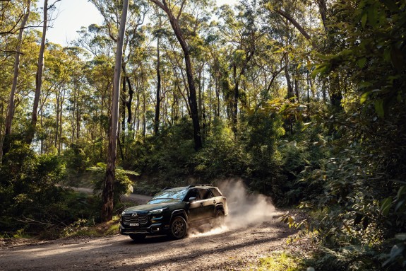 2026 Subaru Outback AWD Corner Dirt Road Driving