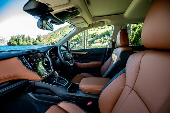 Outback Touring nappa leather tan interior Outback Touring nappa leather tan interior
