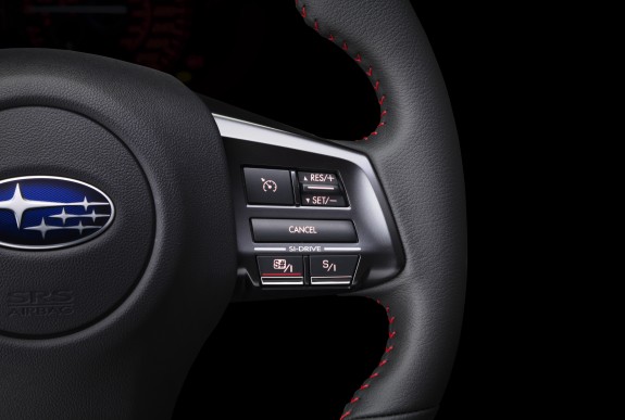 WRX STI steering wheel controls