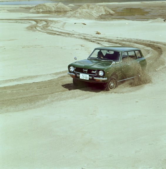 Subaru's All-Wheel Drive (AWD) story began with the Subaru Leone 4WD Estate Van, Japan's first mass-produced AWD passenger car, in September 1972.