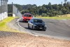 Attendees tested out the Subaru's All-Wheel Drive capabilities and safety technology on the track.
