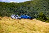 2026 Subaru Outback in River Rock Pearl and Wilderness in Geyser Blue